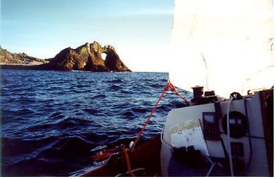 Rounding the Farallones